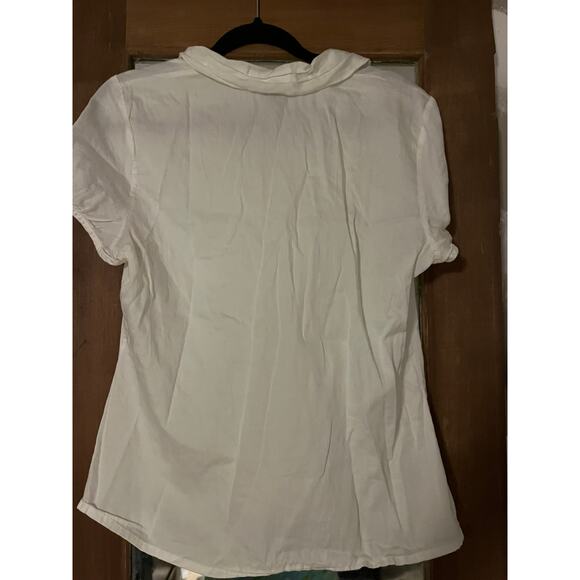 “Classic Crisp” – Ann Taylor White Button-Up Shirt (Size 14) - Picture 2 of 3